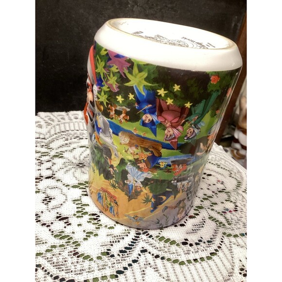 Walt Disney World Grandma Coffee Mug Vintage Made in Thailand 3D Effect Heavy - Picture 6 of 10
